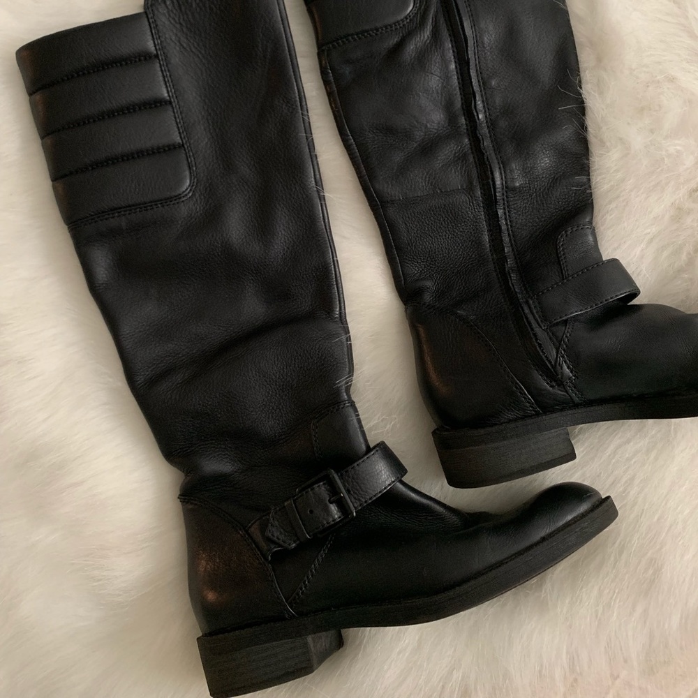 Enzo Angiolini Black Riding Boots